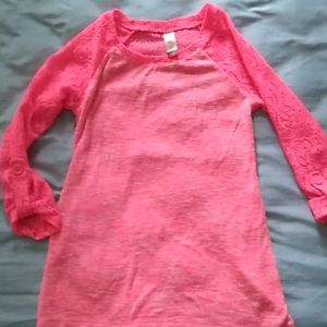 Pink half sleeved shirt